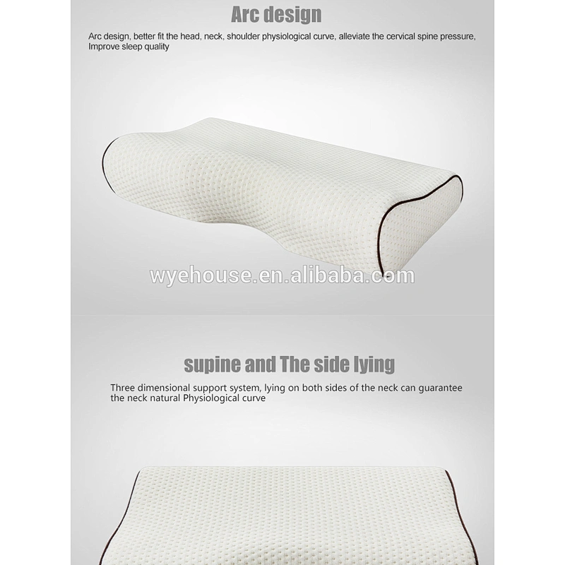 Orthopedic Ergonomic Cervical  Pillow Memory Foam Neck Bed Pillow gel Pillow
