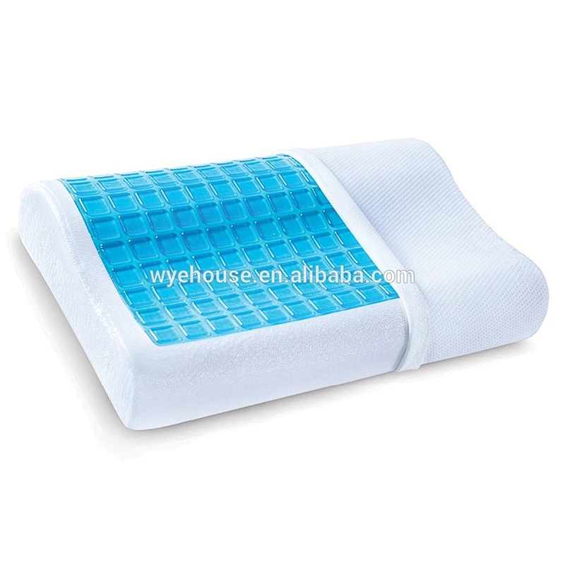Memory foam Pillow Cool Gel Pillow for Neck Support, Hypoallergenic Neck Pillow for Sleeping