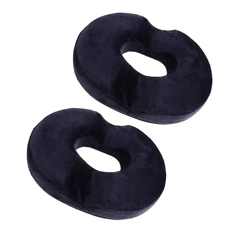 High Quality Ventilated Seat Sores Sciatica Memory Foam Donut Seat Cushion