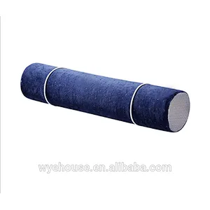 Comfort Memory Foam Neck Roll Pillow Lightweight Round Cervical Support Pillow for Spine and Neck Back Support