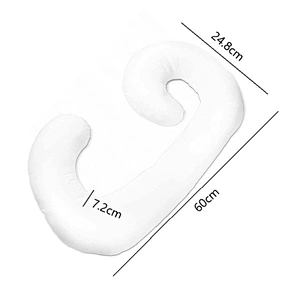 Pregnancy Pillow, C-Shape Full Body Pillow and Maternity Support - Support for Back, Hips, Legs, Belly for Pregnant Women