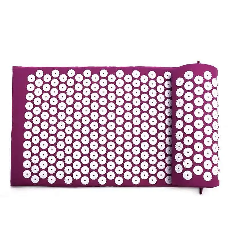 Hot Selling Relieve Back Body Pain Spike Massage Yoga acupressure mat and pillow set