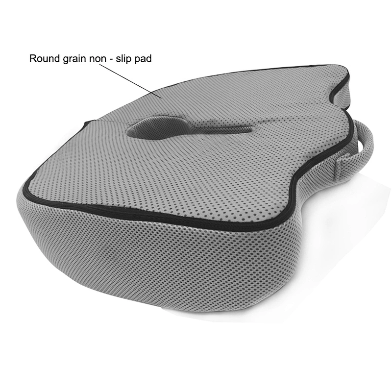 2020 new Wedge seat cushion and lumbar support memory foam car seat cushion ergonomic pillow
