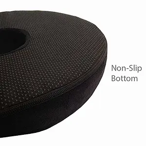 Breathable Memory Foam Donut Cushion Hemorrhoid Treatment Donut Tailbone Cushion with Ergonomic Design