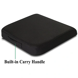 Not Slip TravelMate Extra-Large Memory Foam Seat Cushion