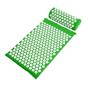 Acupressure Mat, Acupressure Massage Mat/Mattress and Pillow Set for Chronic Neck Back Head Pain Relief