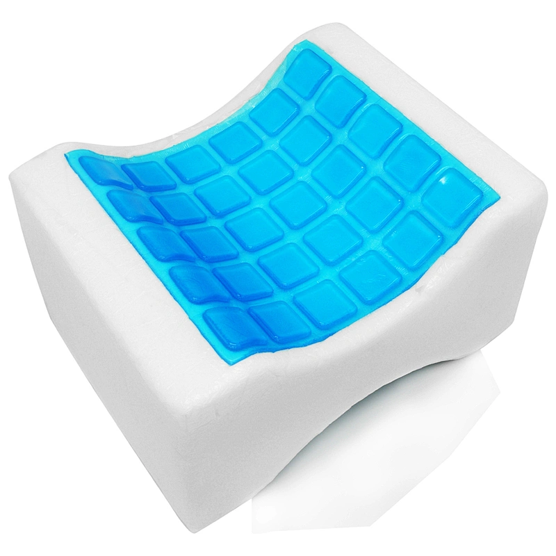 Sciatica Relief Orthopedic Wedge memory foam knee leg pillow for sleeping