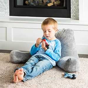 Shredded Foam Reading Pillow - Perfect for Adults, Teens, and Kids - Velour Cover