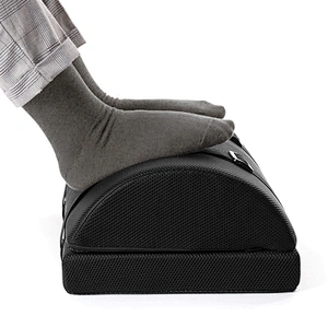 Office Custom non-slip footrest under desk kid adjustable foot rest cushion ,gel leg pillow