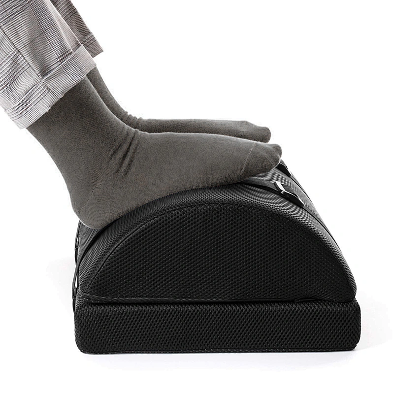 Office Custom non-slip footrest under desk kid adjustable foot rest cushion ,gel leg pillow