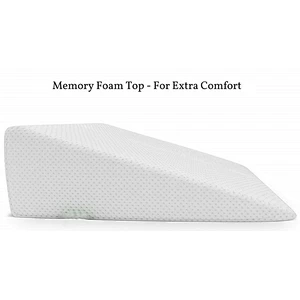 2020 Amazon Wedge Pillow Headboard Orthologics Large Bed Wedge Raised Pillow With Memory Foam Best Scoliosis Wedge Pillow
