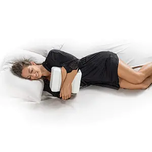 100% Premium Memory Foam Wedge Knee Pillow for Side Sleepers