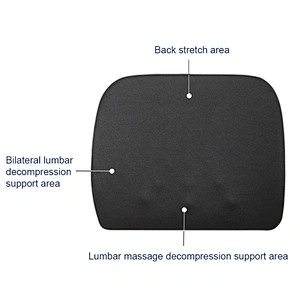 New Design Massage Back Cushion Wellness And Relaxation Pillow Bamboo Back Support Pillow Cushion For Sofa Bolster