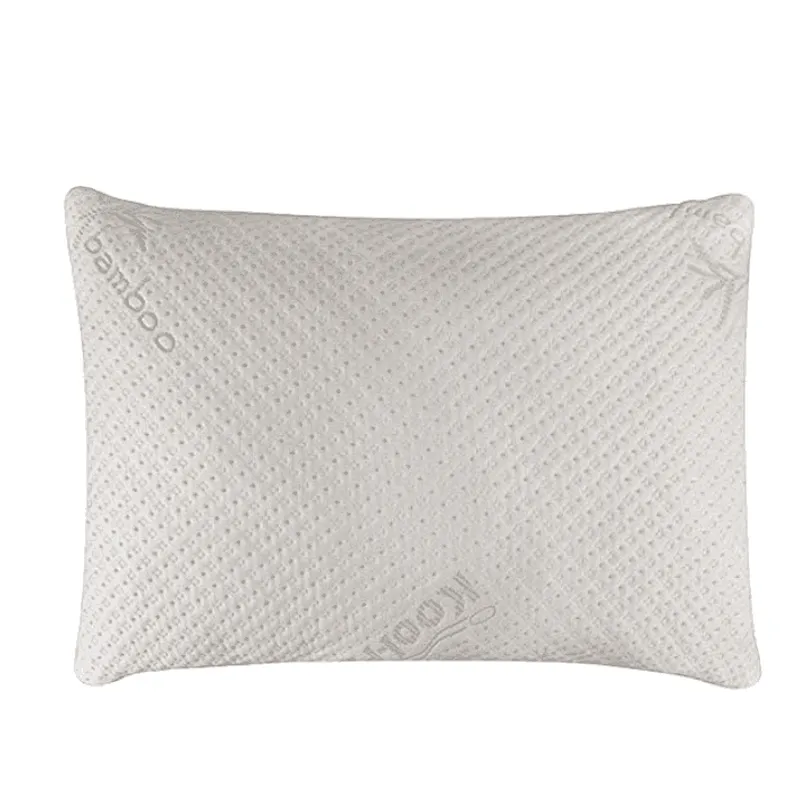 comfortable & breathable sleeping anti-bacteria bamboo shredded memory foam pillow standard/queen/king size