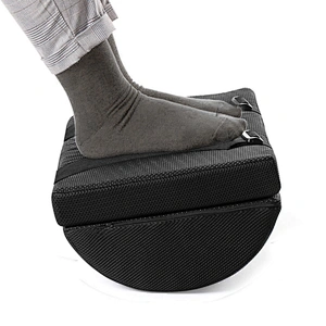 Office Custom non-slip footrest under desk kid adjustable foot rest cushion ,gel leg pillow