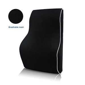 Best Choice Car Lumbar Cushion Mesh Eyelash Backrest Pillow Mini Split Installation Support Tool Desk Cushion