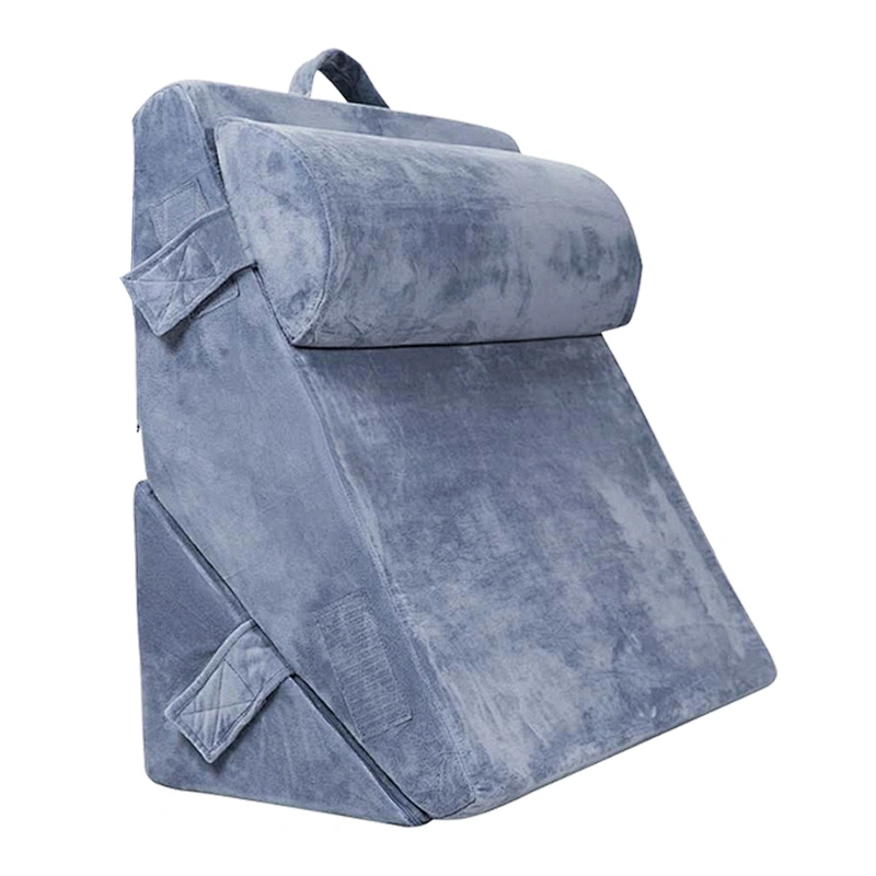 2021 New Popular Large Bed Wedge Pillow Leg Elevated Back Support Cushion  Wedge Pillow Set For Acid Reflux
