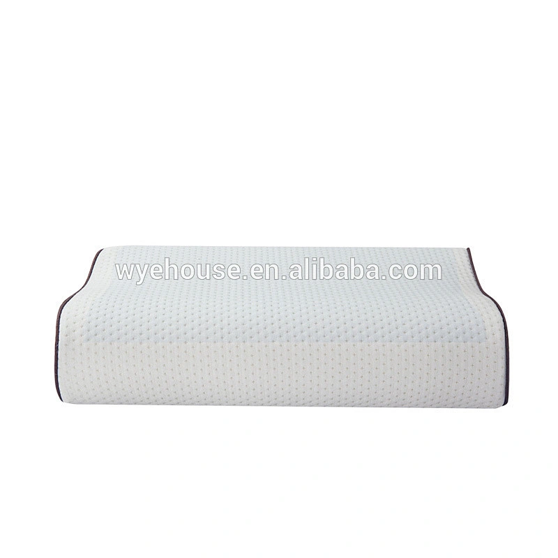 Healthy Environmental Rectangle Wave Shape Memory Foam Bamboo Pillow, Memory Foam Gel Wave Pillow