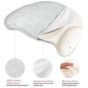 New Born Pillows Latex  Set Baby Feed Sleeping Pillow Case Cover Orthopedic Nursery For Adjustable Shaping Care