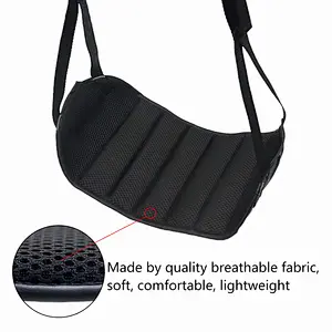 Custom Logo Leg Hammock, airplane footrest for super-size foot hammock, travel airplane hammock to Prevent Swelling