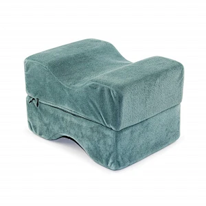 Wholesale high quality memory foam elevation orthopedic pain relief foot legs knee rest wedge pillow for side sleepers