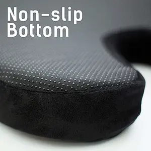 For Back Pain Relief and Tailbone Pain Back Support 100% Memory Foam Home Office Truck Driver Chair Pillow Car Seat Cushion