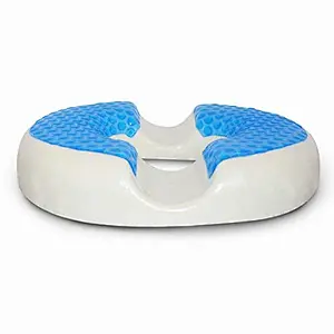 Hot Sale Cooling Gel Donut Seat Cushion Comfort Pillow for Hemorrhoids, Prostate, Pregnancy, Post Natal Pain Relief, Surgery