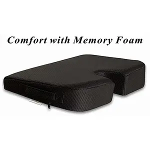 2019 Relieve Fatigue Coccyx Pain Alleviate Memory Foam Ergonomic Seat Cushion
