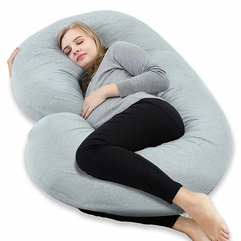 Pregnancy Pillow, C-Shape Full Body Pillow and Maternity Support - Support for Back, Hips, Legs, Belly for Pregnant Women