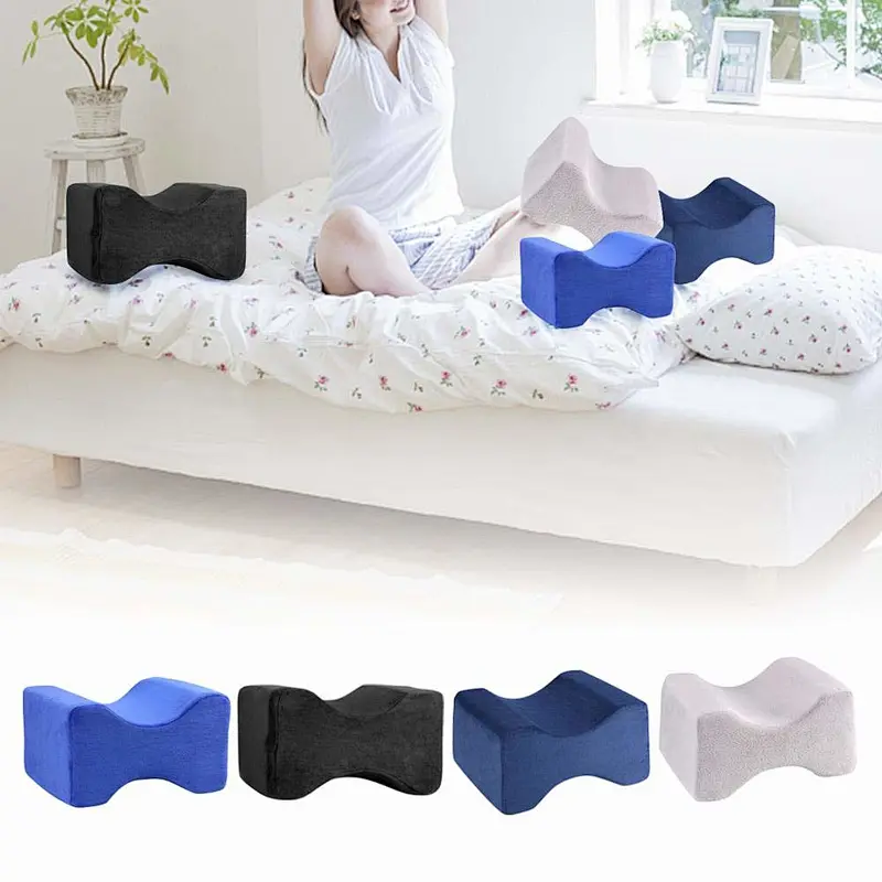 Amazon Best Seller Knee Pillow Leg Support Velvet Cushions Polyester Wholesale Mesh Cushion