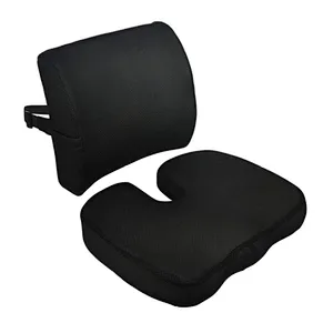 2020 New trend seat cushion memory foam and lumbar support pillow for office chair