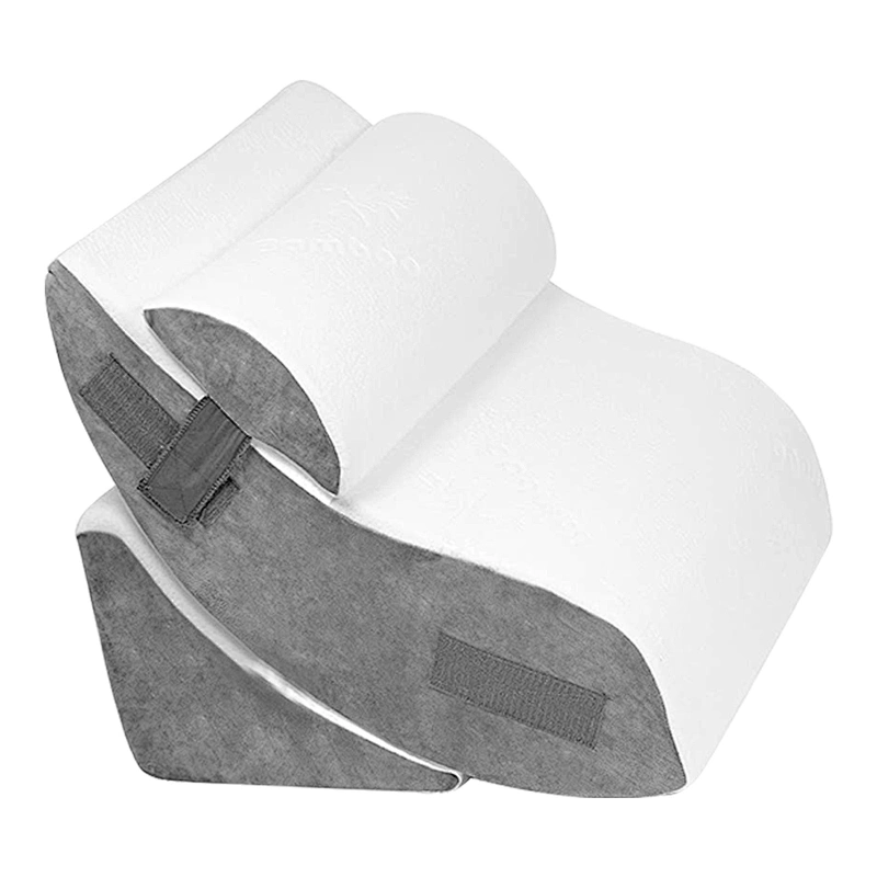 Post Surgery Memory Foam Pain Relief 4 pcs orthopedic bed wedge pillow set