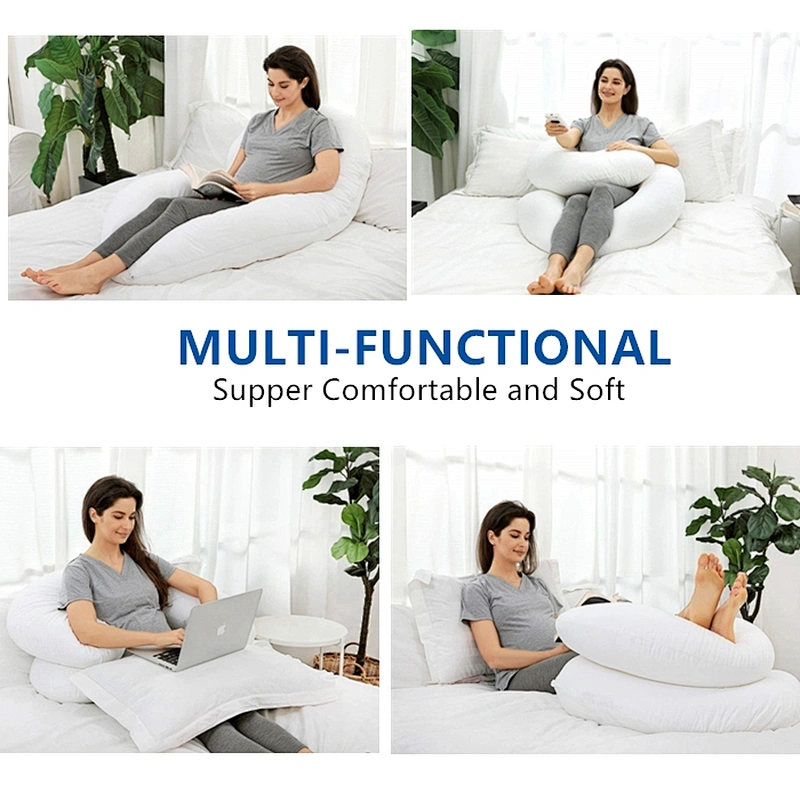Replaceable Washable Cover Full Body support pregnancy pillow maternity