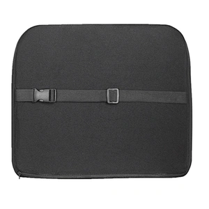 Large Ergonomic Memory Foam Back Car Gel Lumbar Cushion With Massage Support