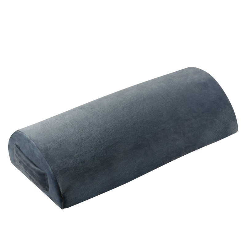 Round Cervical Roll Cylinder Bolster Pillow with Removable Washable Cover
