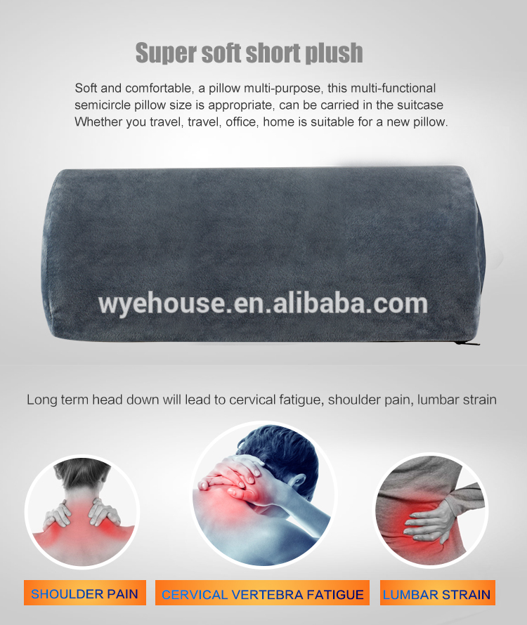 Amazon Hot Selling Supports Back Head Leg Knee Pain Relief Bed Chair Seat Foot Rest Under Desk Memory Foam Pillow Cushion