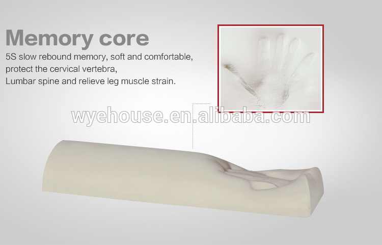 Amazon Hot Selling Supports Back Head Leg Knee Pain Relief Bed Chair Seat Foot Rest Under Desk Memory Foam Pillow Cushion