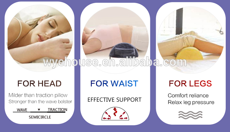 half moon shaped footrest cushion