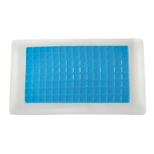 Cheap Wholesales Cool Gel Anti Dust Mite Viscoelastic Pure Cotton Fabric Memory Foam Bread Pillow