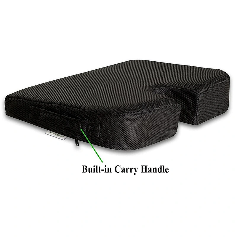 2019 Relieve Fatigue Coccyx Pain Alleviate Memory Foam Ergonomic Seat Cushion