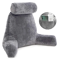 Popular Therapeutic Back Reading Pillow With Arms Oversize Book Big Backrest Bed Rest