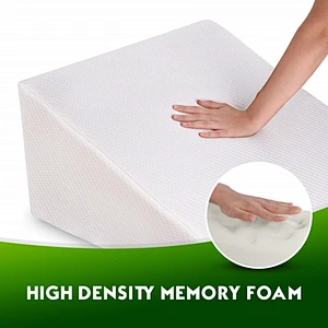 Bed Wedge Memory Foam Triangle Shaped Wedge Pillow