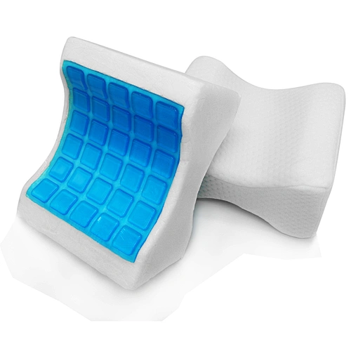 Sciatica Relief Orthopedic Wedge memory foam knee leg pillow for sleeping