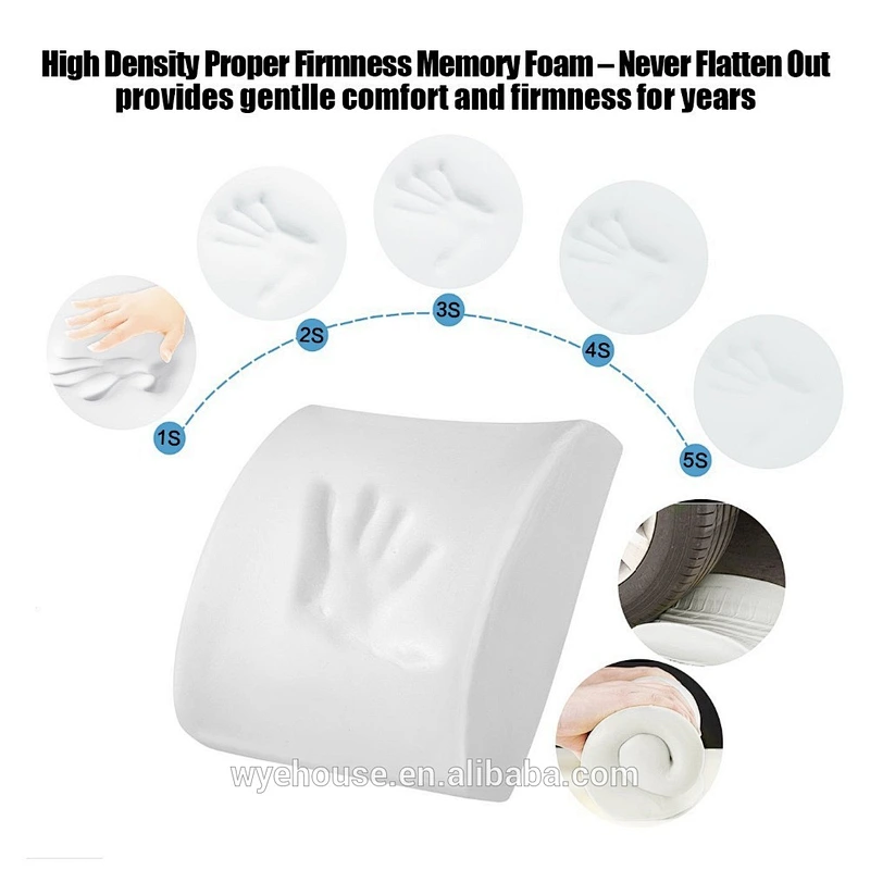Lumbar Support for Office --- Premium Lumbar Lower Back Pain Lumbar Pillow, Protect and Soothe Your Back - Improve Your Posture