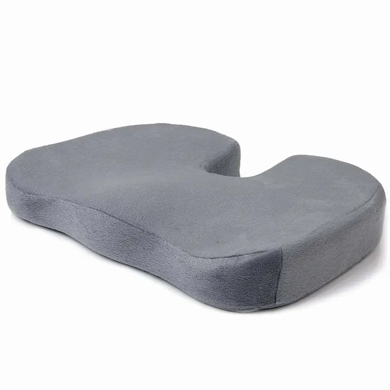 Premium Comfort Seat Cushion : Non-Slip Orthopedic 100% Memory Foam Coccyx Cushion for Tailbone Pain /Cushion for Office Chair