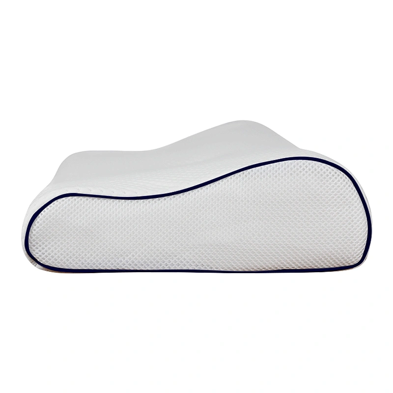 Quilted Cool Gel shredded memory foam pillow for sleeping, cervical pillows neck pain, neck support contoured orthopedic pillow