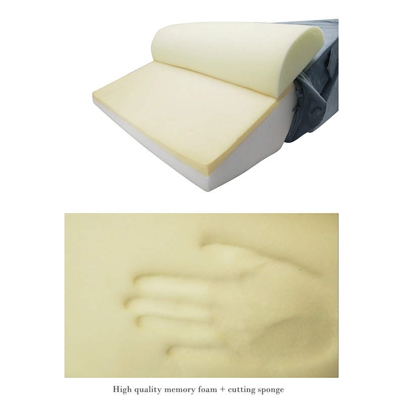 2021 New Popular Large Bed Wedge Pillow Leg Elevated Back Support Cushion  Wedge Pillow Set For Acid Reflux