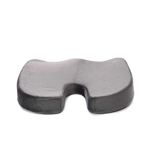 Ventilated Coccyx Tailbone Pain Relief Cool Gel-Enhanced Memory Foam U Seat Cushion
