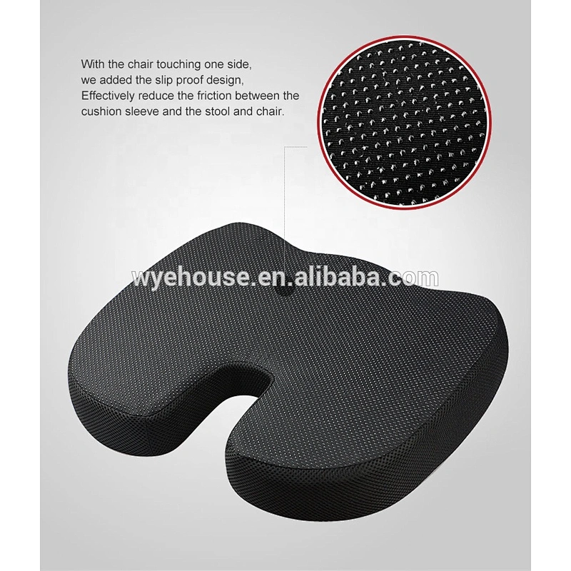 Coccyx Orthopedic Memory Foam Gel Seat Cushion gel enhanced memory foam orthopedic seat cushion shiatsu seat massage cushion