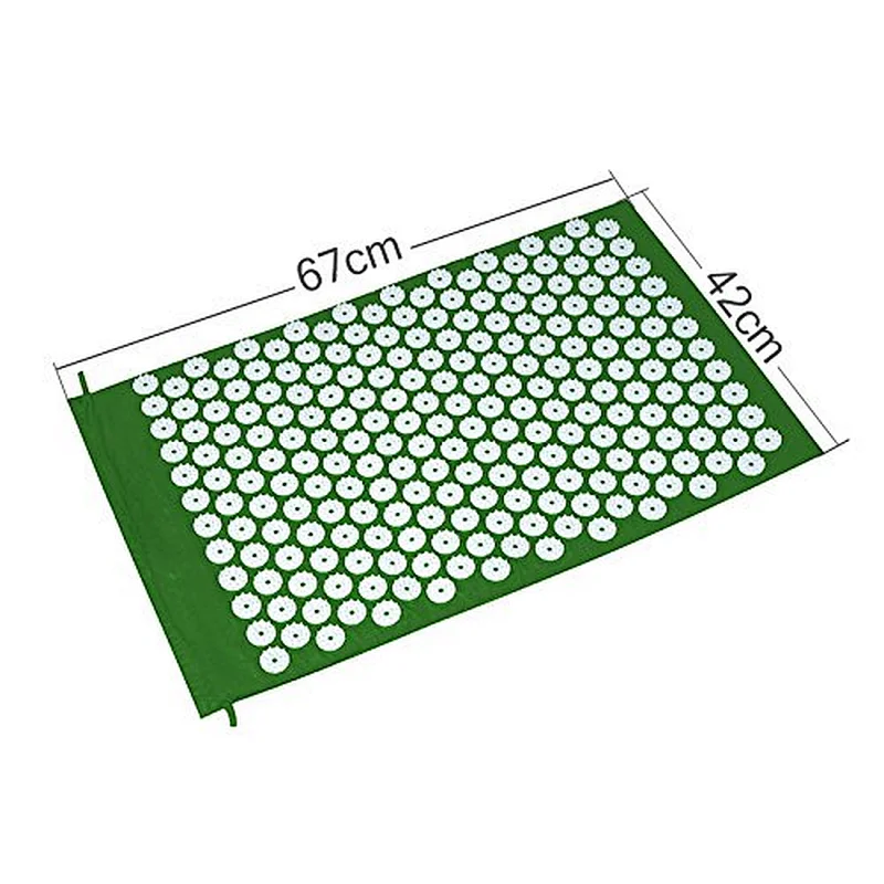 Best seller hips plastic lotus foot body acupressure mat and pillow set